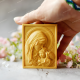 Virgin Mary with Child Jesus mold, soft religious mould for candles, nativity scene, Christianity