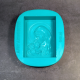 Virgin Mary with Child Jesus mold, soft religious mould for candles, nativity scene, Christianity