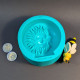Sun and Moon Mold for Candles, Witchy Celestial Soap and Resin - Witchcraft Silicone Mould