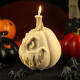 Creepy Pumpkin mold - pumpkin silicone moulds, Halloween candle mold, Jack o lantern mold, pumpkin face mold, scary pumpkin food grade mould
