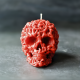 Skull Mold with Women Bodies for candles, soap, resin, plaster – Halloween gothic silicone mould