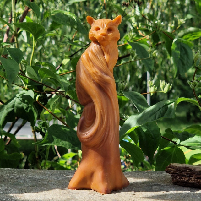 Forest Cat – Silicone Mold for Candles, Soaps, Resin, Epoxy, Chocolate, Cat Mold, Epoxy Mold, Soap Mold, DIY