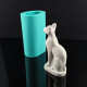 Bastet Cat 130mm - silicone mold, bastet mold, egyptian cat mold, pillar candle mold, 3D silicone molds, goddess mold, mystical, occult, spiritual