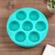 Seven Chakras Tealight Mold – silicone mold, chakra tealight mold, spiritual candle mold, chakra chocolate mold, tealight silicone mold, esoteric, energy balance