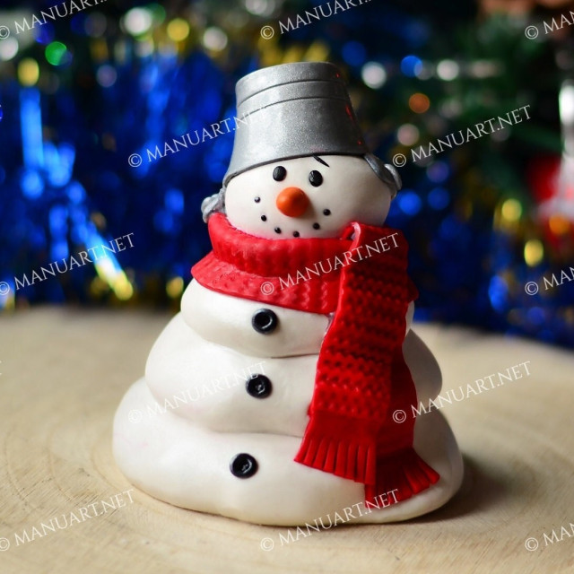 Melting Snowman – candle mold, christmas mold, new year mold, candle making, christmas snowman, silicone mould, cute snowman mold