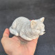 Sleeping Cat Mould for Candle Making, Chocolate,soft soap mold
