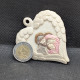 Holy Family mold 3inch/75mm, soft heart silicone mould for resin, plaster, clay, wax