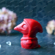 Plague Doctor mold gothic crow for candles, soap, plaster, resin, creepy horror silicone mould