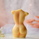 Big Woman Torso Mold for Candle, Resin, Soap, Plaster, Nude Female Body - silicone mould