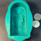 Cernunnos Altar Mold for Candle Making, Soap, Resin, Plaster, Pagan Ritual Decor Silicone Mould