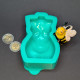 2D Plus Size Woman Body Mold for Plaster and Soap - torso candle silicone mould