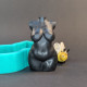 2D Plus Size Woman Body Mold for Plaster and Soap - torso candle silicone mould