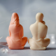 Father and Child Mold Fathers Day Candles, Chocolate, Resin Figurine Soap - Soft Silicone Mould