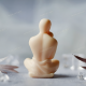 Father and Child Mold Fathers Day Candles, Chocolate, Resin Figurine Soap - Soft Silicone Mould