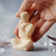 Father and Child Mold Fathers Day Candles, Chocolate, Resin Figurine Soap - Soft Silicone Mould