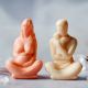 Father and Child Mold Fathers Day Candles, Chocolate, Resin Figurine Soap - Soft Silicone Mould