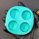 Honeycomb Mold with Bee for Tealight Candles, Wax Melts, Soap, Resin - silicone mould