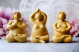 Curvy Female Mold for Lotus Pose Sculpture, yoga candles, soap, resin - meditation silicone mould