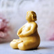 Curvy Female Mold for Lotus Pose Sculpture, yoga candles, soap, resin - meditation silicone mould