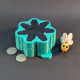 7 Skull Holder Mold for Tealight Candles, Concrete, Resin and Plaster - Halloween Gothic Mould