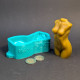 2D Female Torso Mold for Plaster, Soap, Chocolate, Wax and Resin - Goddess Silicone Mould