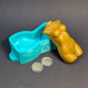 2D Female Torso Mold for Plaster, Soap, Chocolate, Wax and Resin - Goddess Silicone Mould
