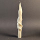 Ghost Mold for Candle, Twisted Halloween Taper in Wax, Plaster, gothic Silicone Mould