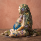 Mother Earth Mold for Making Altar Candles, Floral Soap, Plaster Figurines, Gaia Silicone Mould