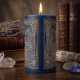 The Star Tarot Mold for Pillar Candles, Plaster Decor - Celestial Ritual Altar Mould