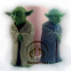 Master Yoda 3D silicone mold, silicone mould, soap mold, candle mold, star wars mold, character mold