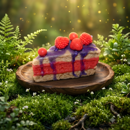 Piece of pie 3D (without berries) Piece of pie 3D (without berries)