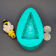 Piece of Pie Mold for Candle Making, Soap, Bath Bombs - fake food silicone mold (without berries)