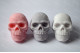 Silicone mold - Skull 3D - for making soaps, candles and figurines