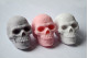 Silicone mold - Skull 3D - for making soaps, candles and figurines