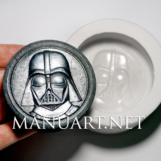 Silicone mold - Darth Vader Star Wars - for making soaps, candles and figurines