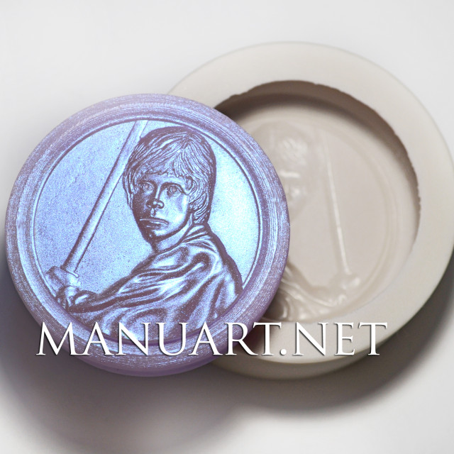 Silicone mold - Luke Skywalker - for making soaps, candles and figurines