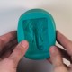 Indian Elephant Head Mold for Soap Making, Resin Crafts - Ornate Paisley Relief Mould