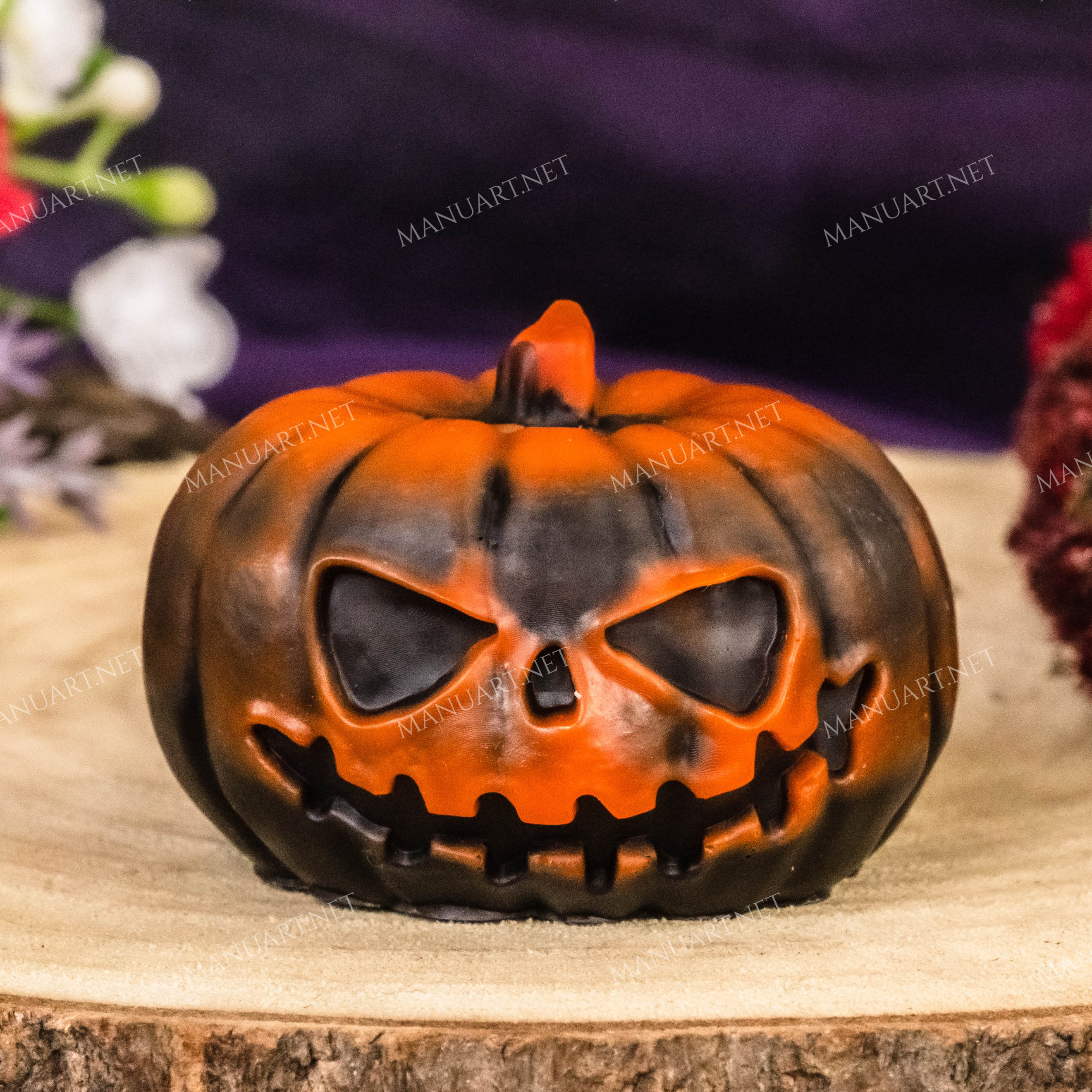 ???? Silicone mold Little Halloween pumpkin #3 ????