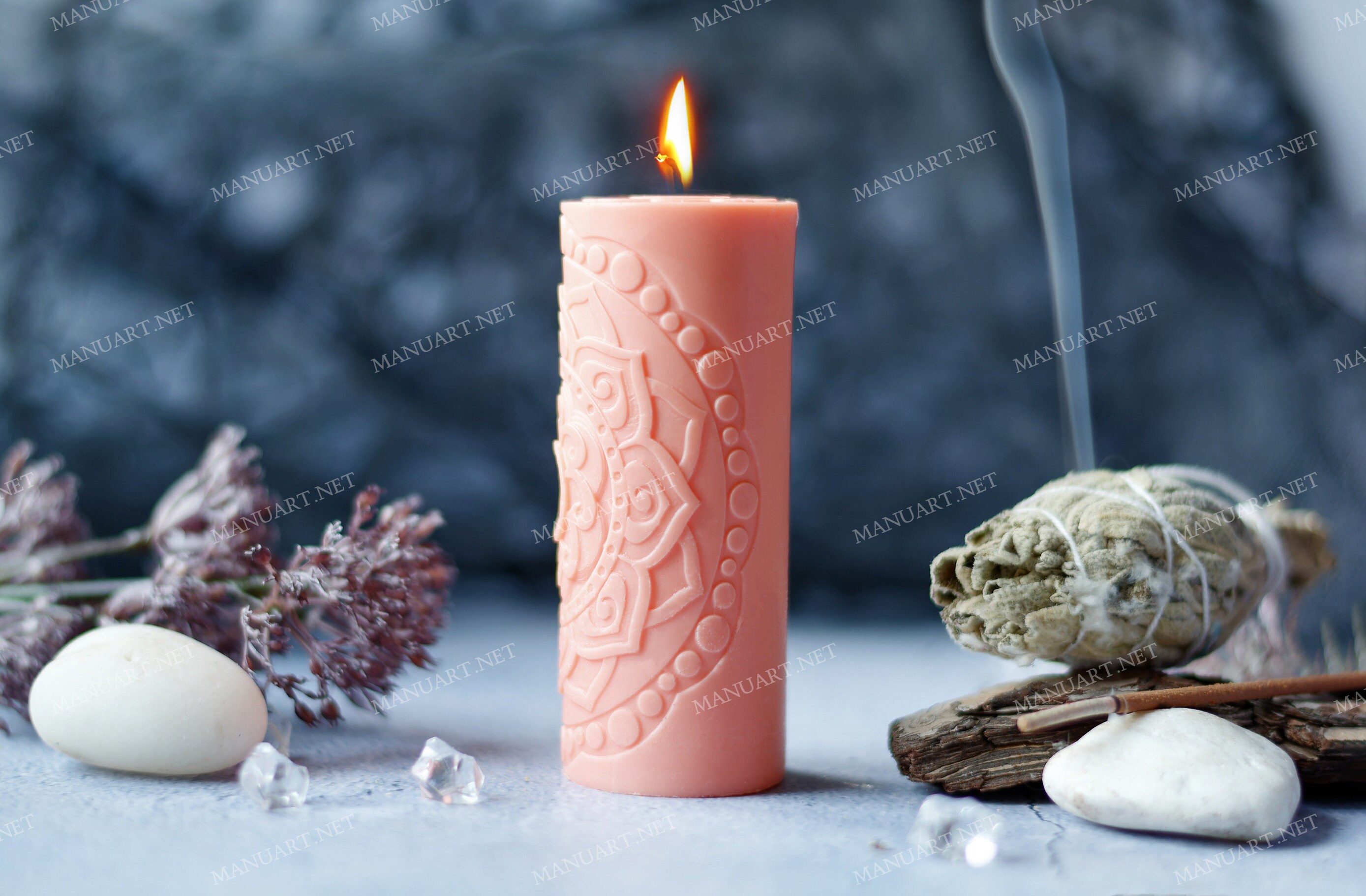 Candle Cylinder Silicone Mold, Silicon Mold Cylinder